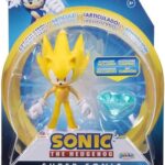 Jakks Sonic the Hedgehog Super Sonic with Chaos Emerald 4in Action Figure