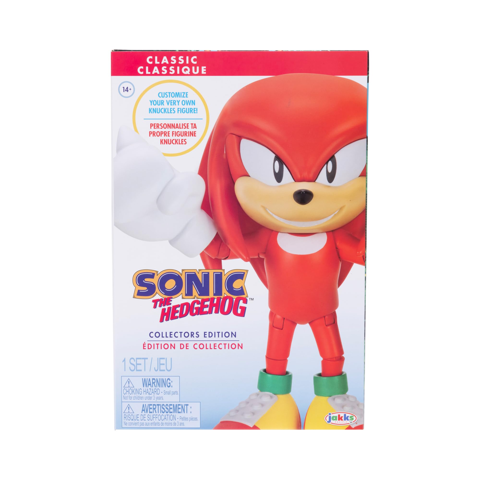 Jakks Pacific Sonic the Hedgehog Classic Knuckles Collector Edition