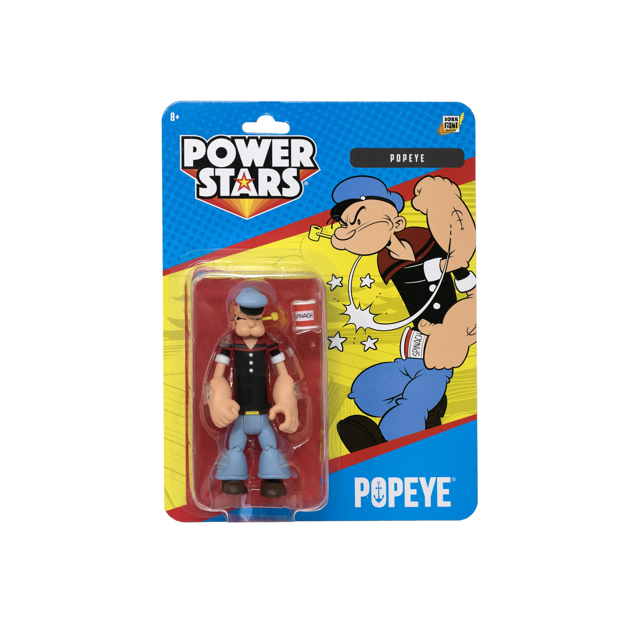 Boss Fight Studios Popeye (Power Stars) 5in Retro Action Figure