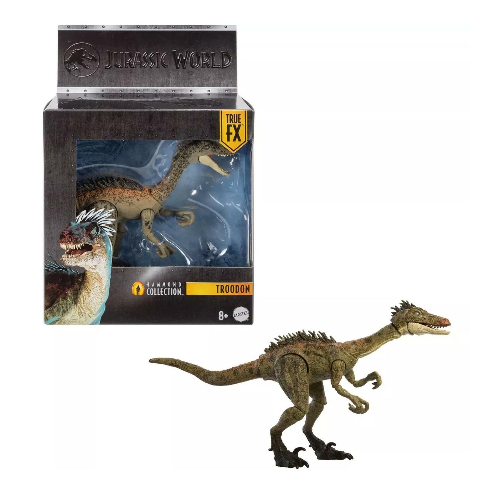 Mattel Jurassic World Hammond Collection Troodon (True FX) Dinosaur Figure
