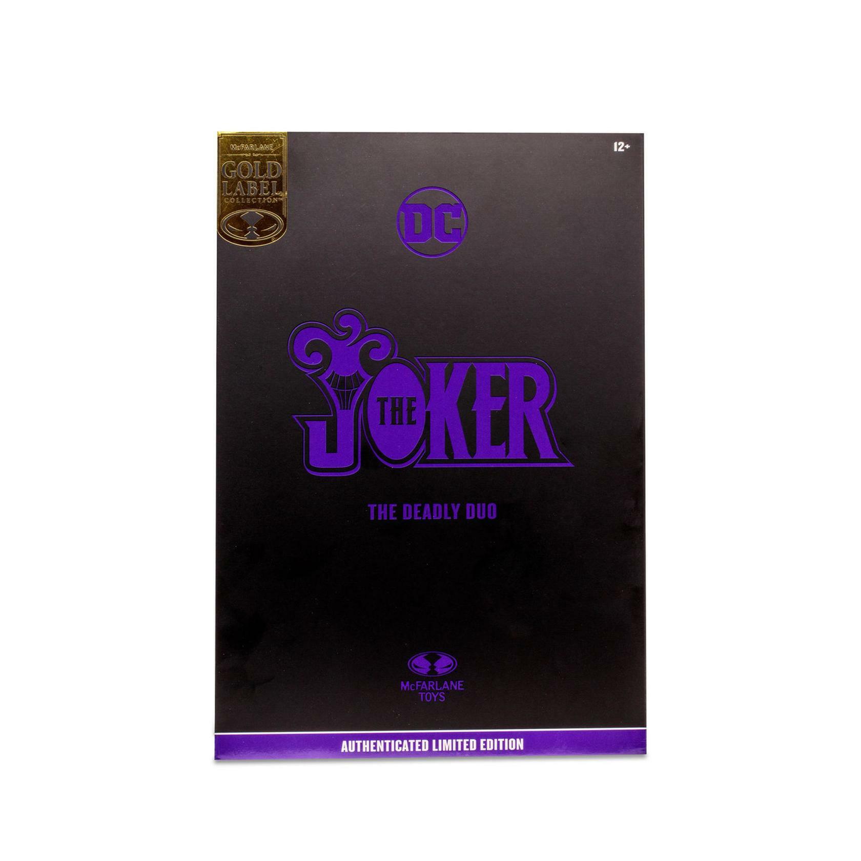 McFarlane DC Multiverse The Joker (The Deadly Duo) Gold Label 7in Action Figure