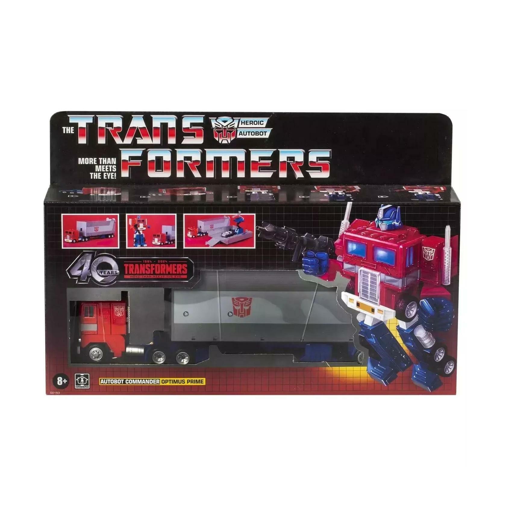 Hasbro Transformers G1 Retro Optimus Prime (40th Anniversary) Figure