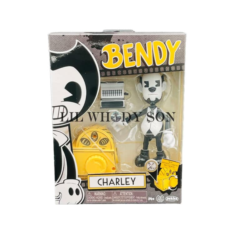 Jakks Bendy and The Ink Machine Charley (Wave 4) 5-in Action Figure