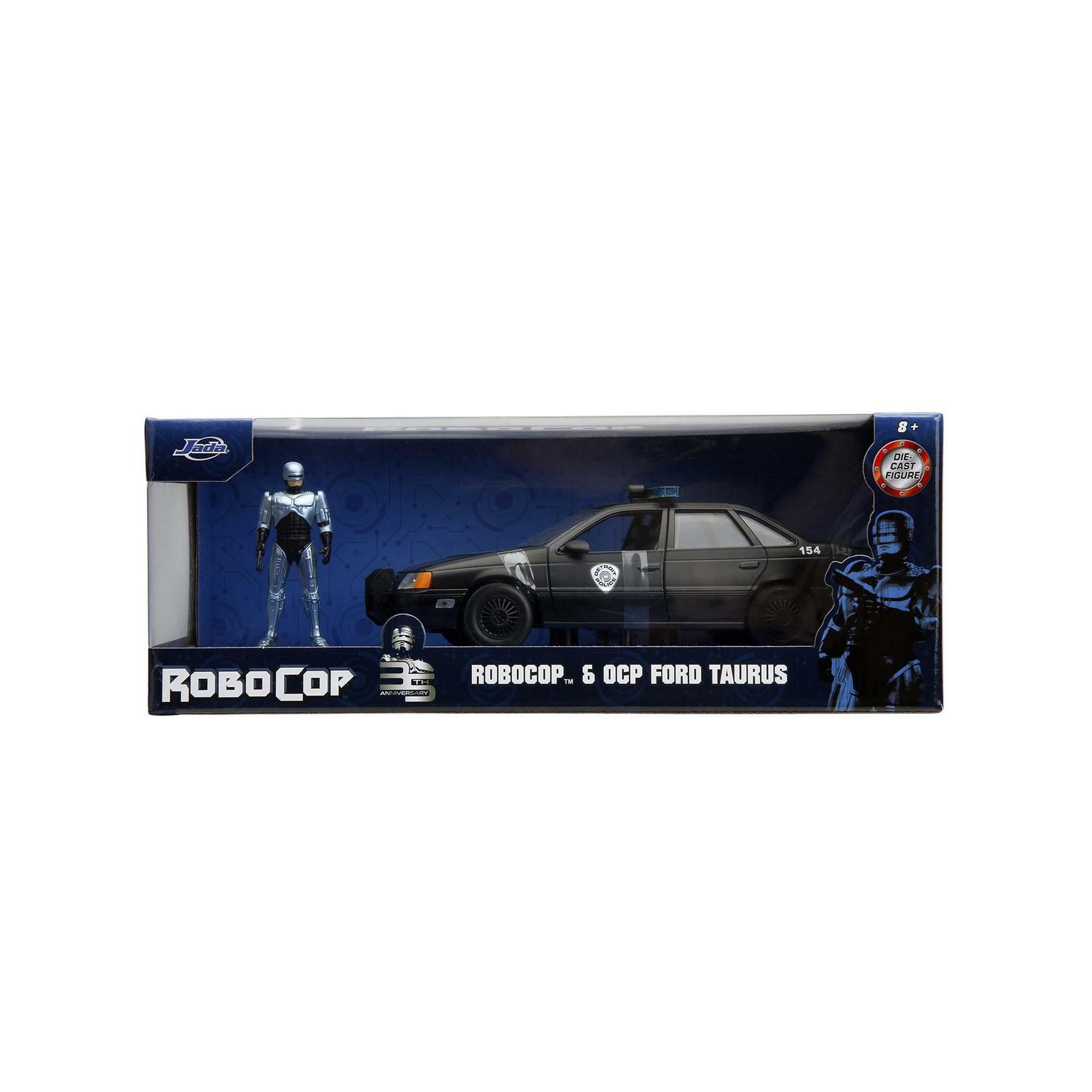 Jada Hollywood Rides Robocop & OCP Ford Taurus Police Car (33743) 1:24 Diecast