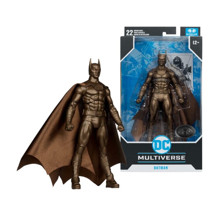 McFarlane DC Multiverse Batman (Batman 1989) 7in Platinum Chase Action Figure