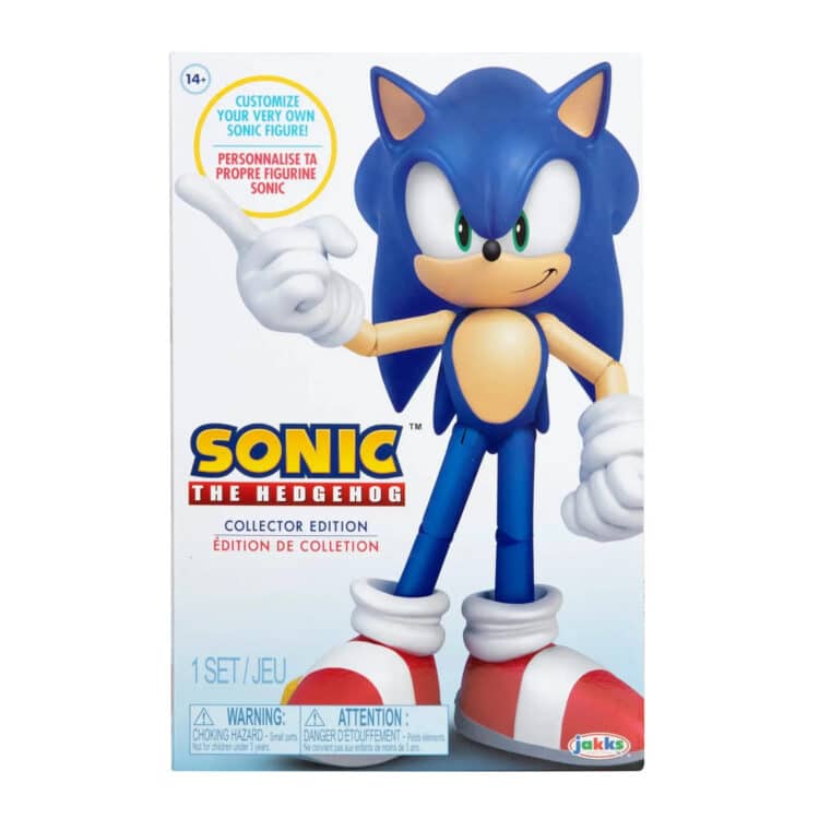Jakks Sonic the Hedgehog Modern Collector's Edition 6-Inch Action Figure