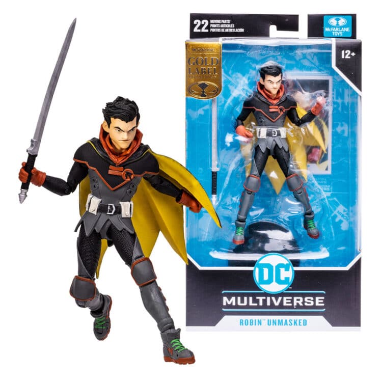 McFarlane DC Multiverse Robin Unmasked (Infinite Frontier) 7in Action Figure