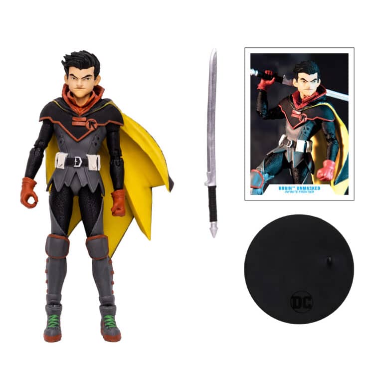 McFarlane DC Multiverse Robin Unmasked (Infinite Frontier) 7in Action Figure