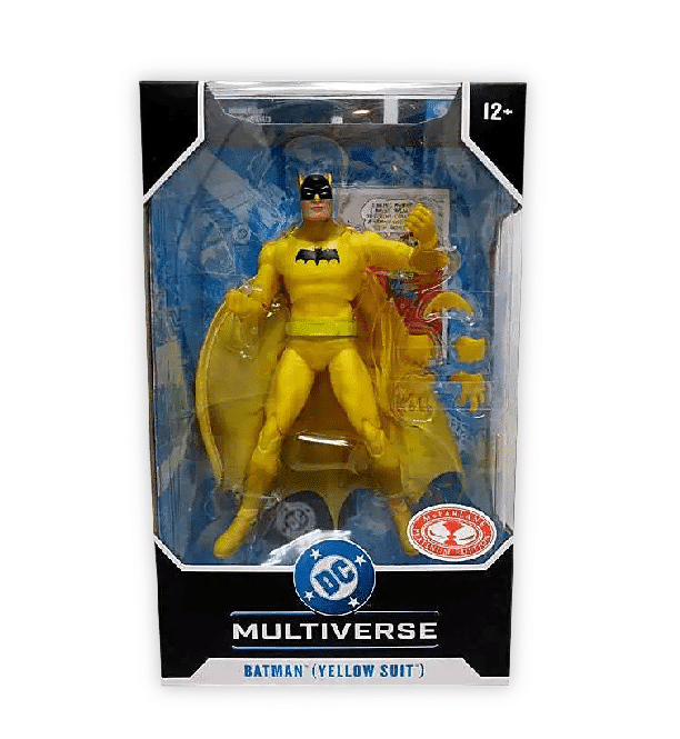 McFarlane DC Multiverse Batman (Yellow Suit) Red Platinum 7in Figure
