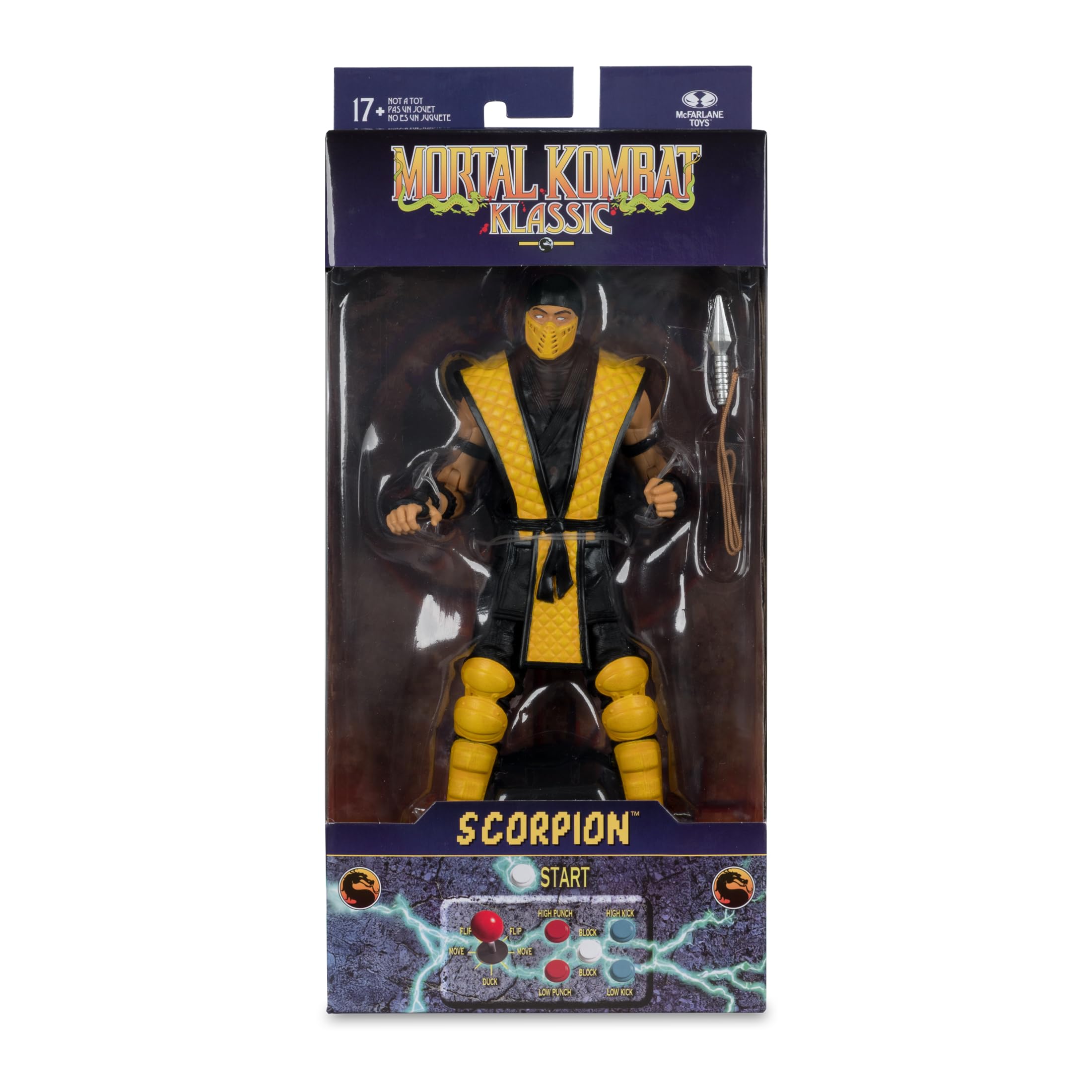 McFarlane Mortal Kombat Klassic Scorpion 7in Action Figure