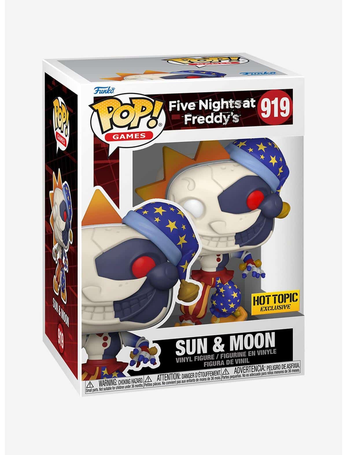 Funko Pop! Games: Five Nights at Freddy’s Security Breach Ruin: Sun & Moon #919