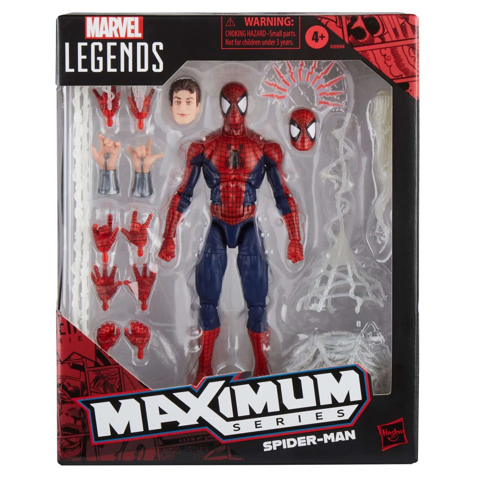 Marvel Legends Spider-Man (Maximum Series) 6in Action Figure G0594