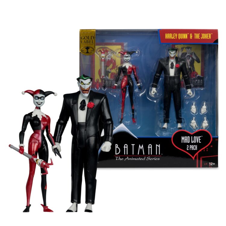 McFarlane DC Direct BTAS Harley Quinn & The Joker (Mad Love 2 Pack) 6in Figures