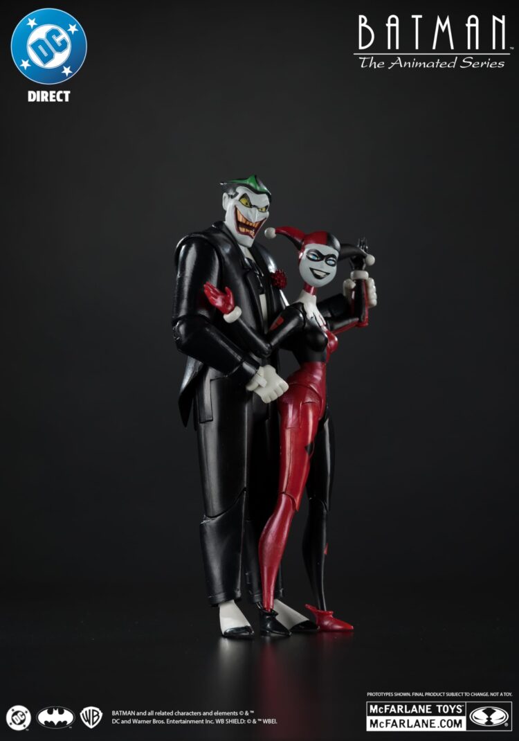 McFarlane DC Direct BTAS Harley Quinn & The Joker (Mad Love 2 Pack) 6in Figures