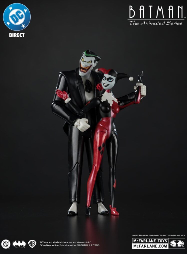 McFarlane DC Direct BTAS Harley Quinn & The Joker (Mad Love 2 Pack) 6in Figures