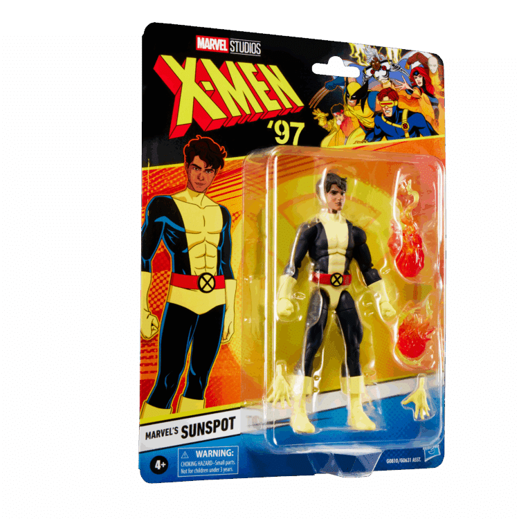 Marvel Legends Marvel's Sunspot (X-Men 97) 6-Inch Action Figure