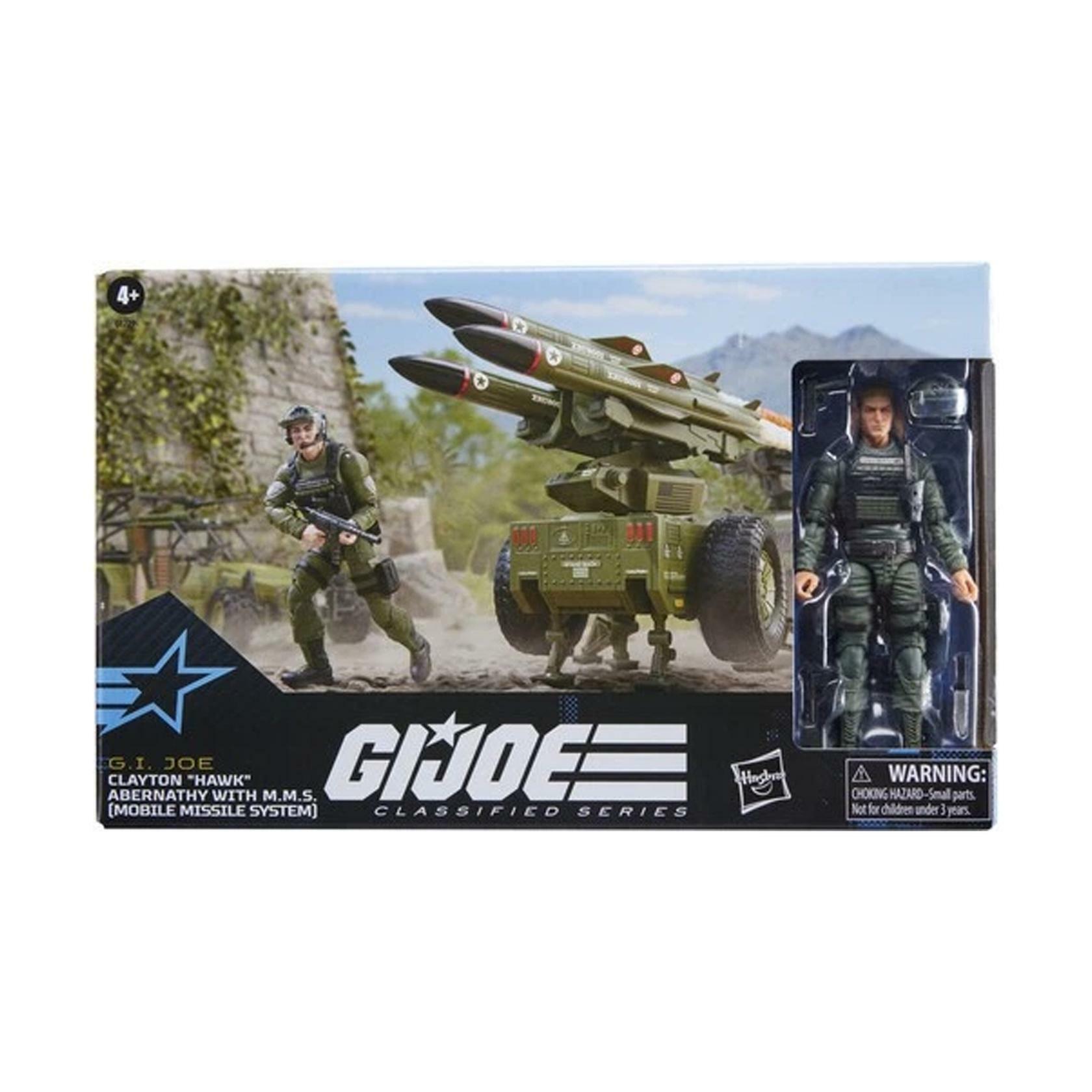 G.I. Joe Classified Series Clayton “Hawk” Abernathy M.M.S. #182 Figure Set
