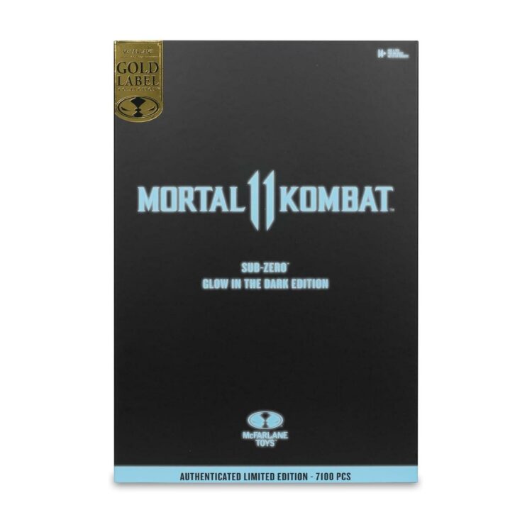 McFarlane Toys Mortal Kombat Sub-Zero (Glow in the Dark) 7in Figure