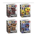 Funko Pop! Games: Five Nights at Freddy's FNAF Withered Set of 4