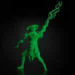 McFarlane Mortal Kombat Raiden (Glow in the Dark) 7in Gold Label SDCC Figure — view 3