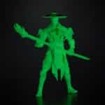 McFarlane Mortal Kombat Raiden (Glow in the Dark) 7in Gold Label SDCC Figure — view 2