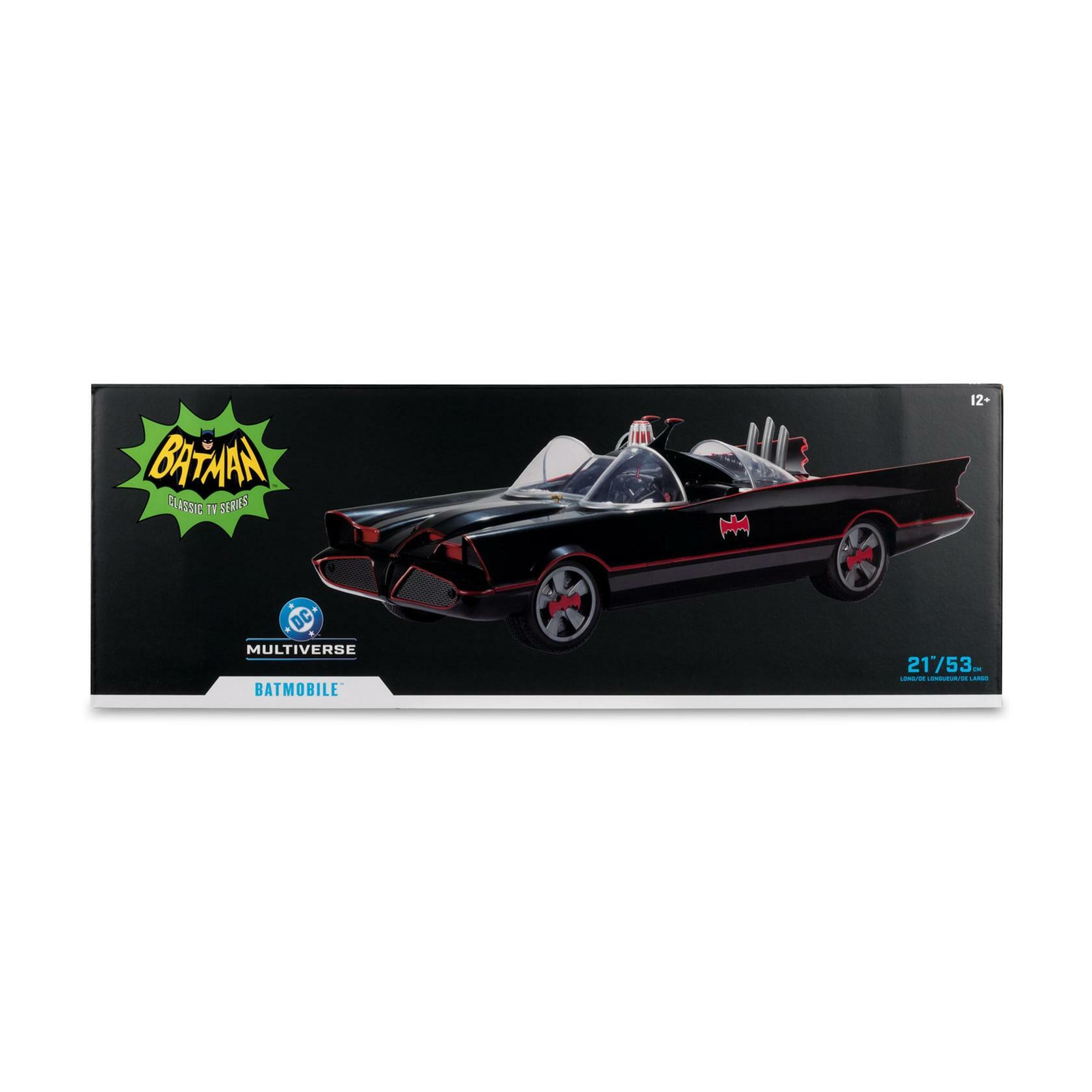 McFarlane DC Multiverse Batmobile (Batman Classic TV Series) 21-in Vehicle