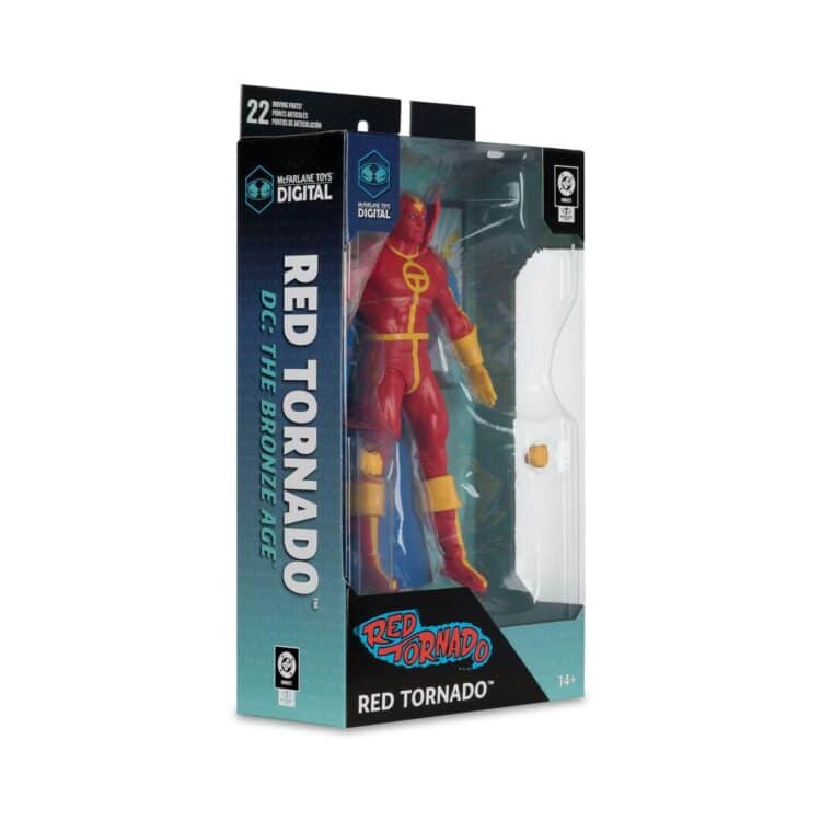McFarlane DC Direct Digital Red Tornado (DC: The Bronze Age) 7in Action Figure