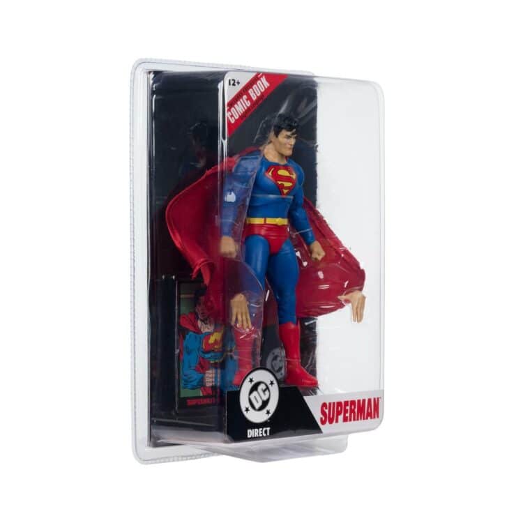 McFarlane DC Page Punchers Superman (Zero Hour) 7in Action Figure with Comic