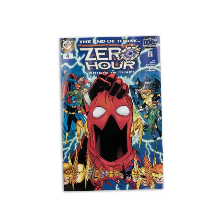 McFarlane DC Page Punchers Superman (Zero Hour) 7in Action Figure with Comic