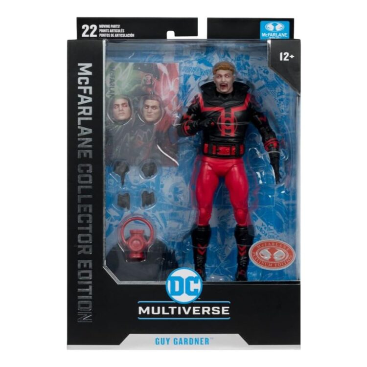 McFarlane DC Multiverse Guy Gardner (Red Lantern) Collector #37 Figure
