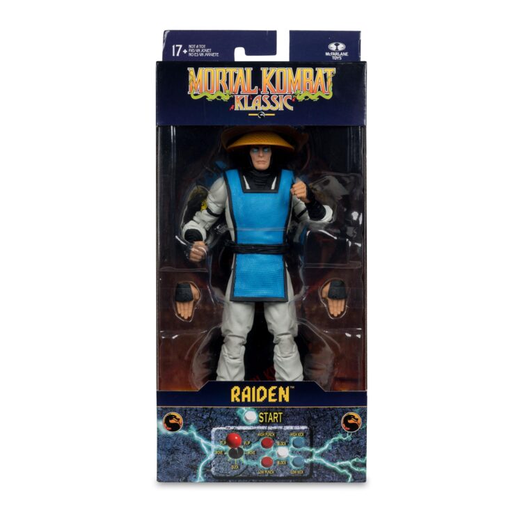 McFarlane Mortal Kombat Klassic Raiden 7in Action Figure