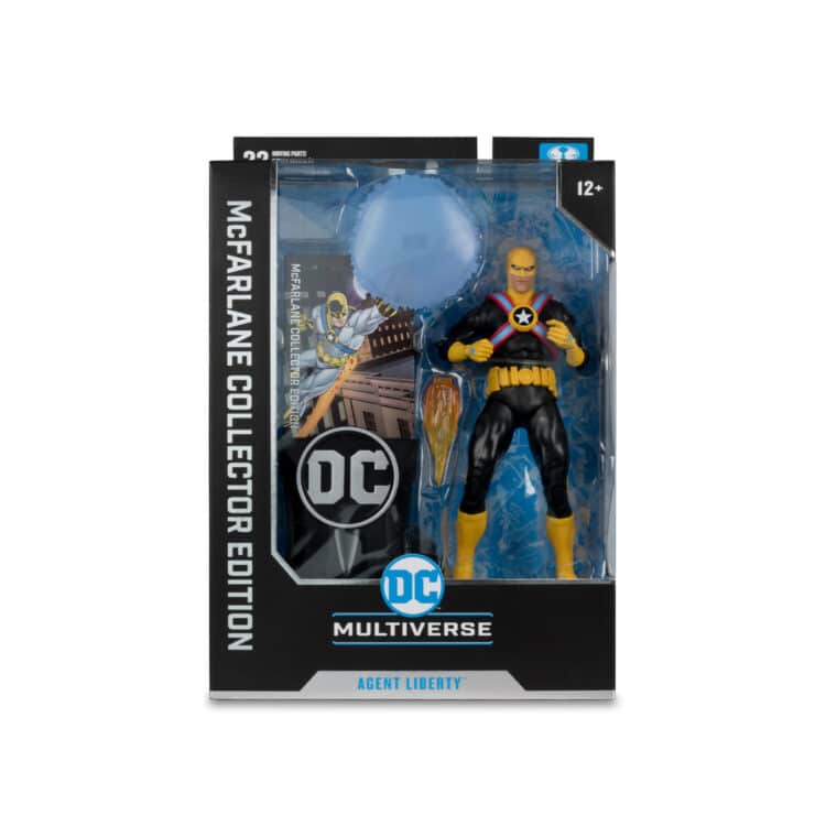 McFarlane DC Multiverse Agent Liberty (Panic in the Sky) Collector #17 Figure