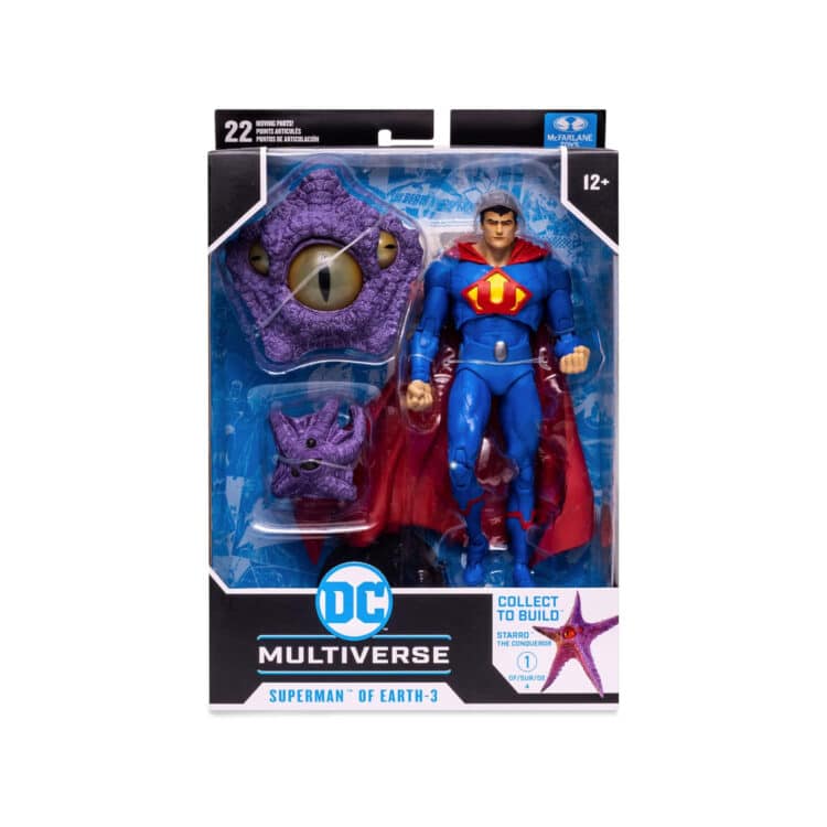 McFarlane DC Multiverse Superman of Earth-3 (Crime Syndicate) 7in BAF Figure