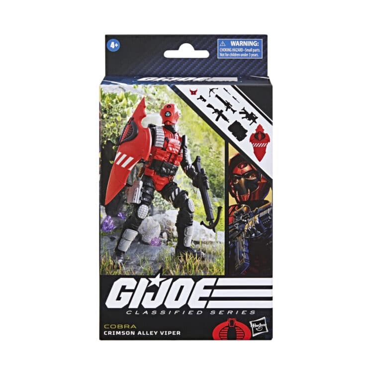 Hasbro G.I. Joe Classified Series Crimson Alley Viper 6in #91 Action Figure