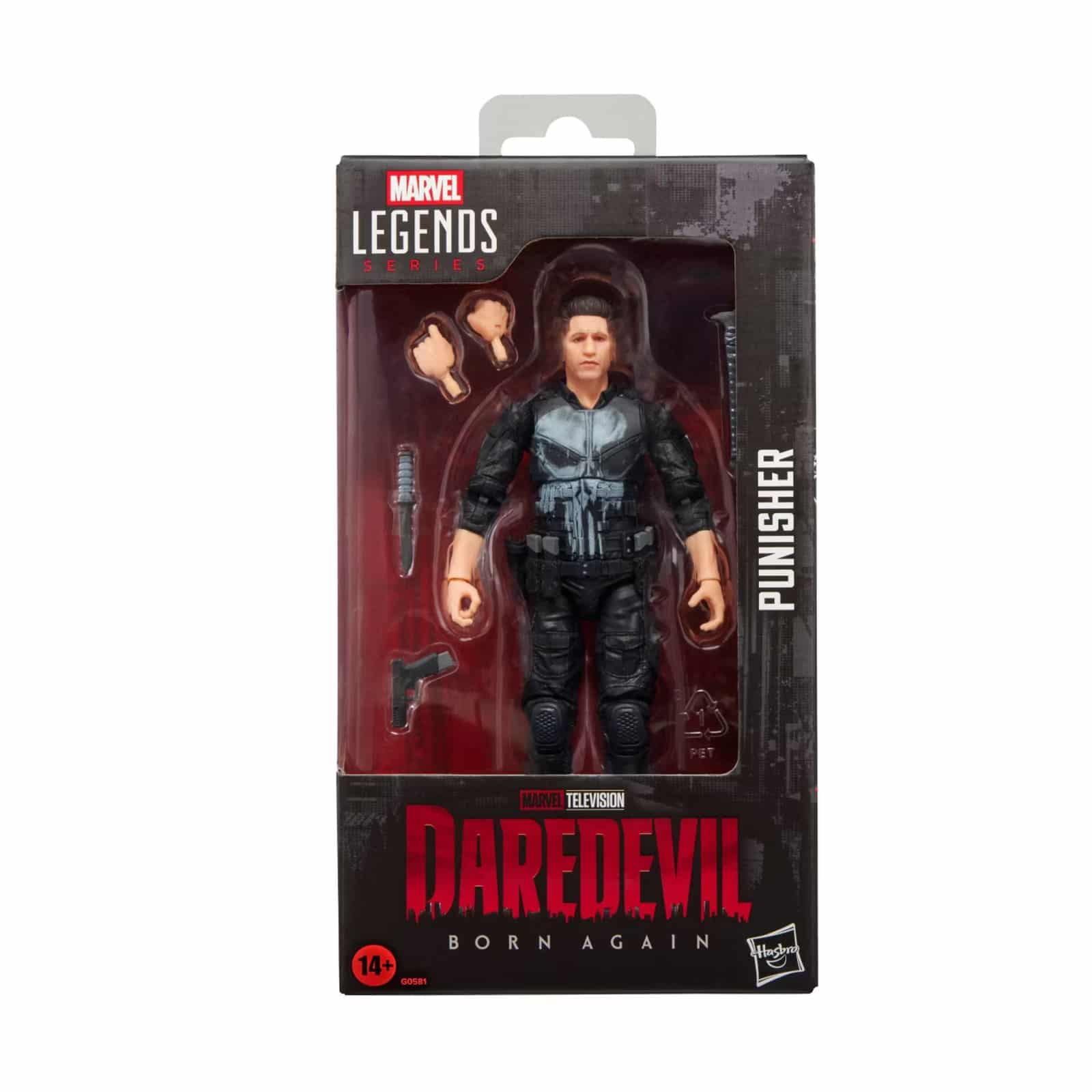 Marvel Legends The Punisher (Daredevil: Born Again) 6in Action Figure