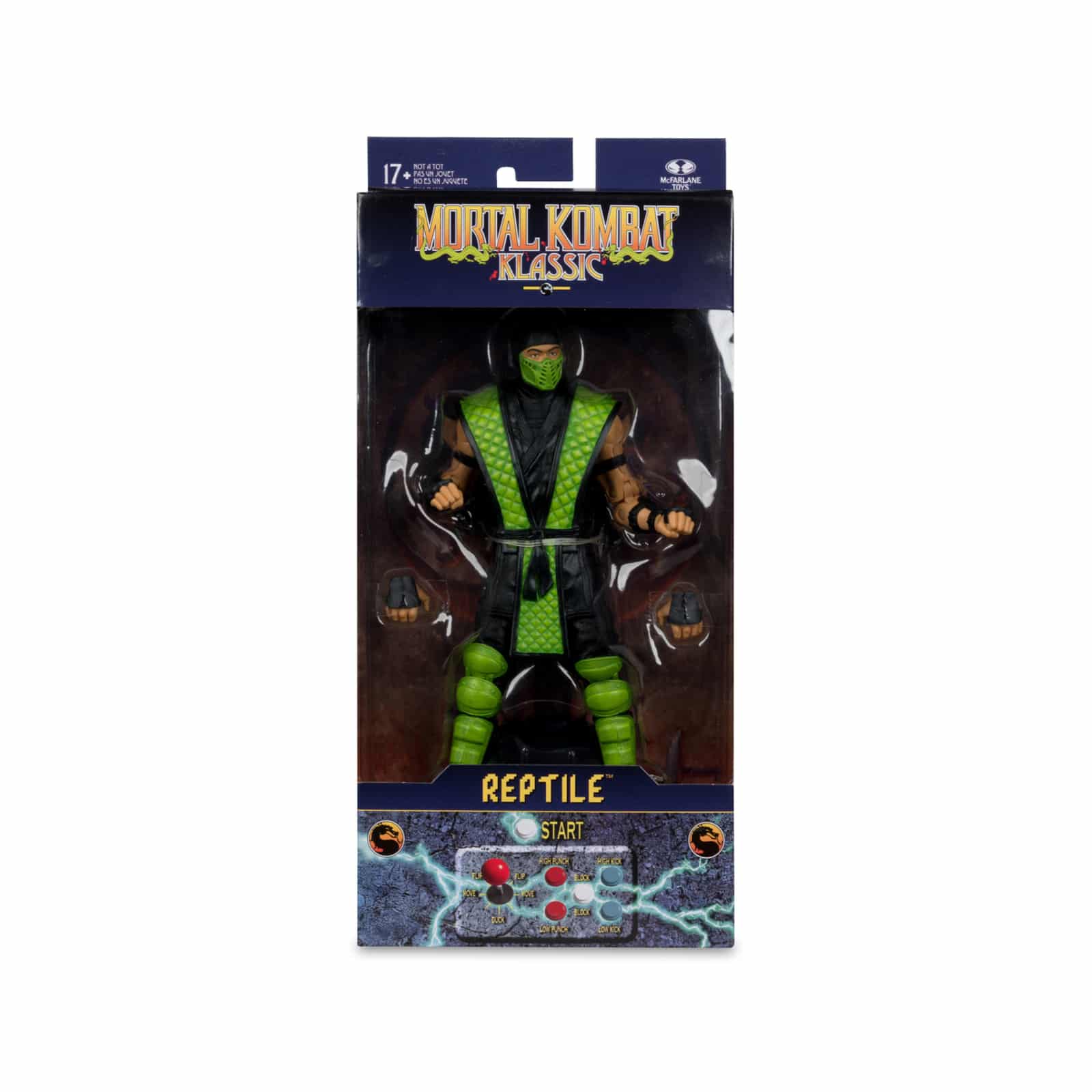 McFarlane Mortal Kombat Klassic Reptile 7" Action Figure