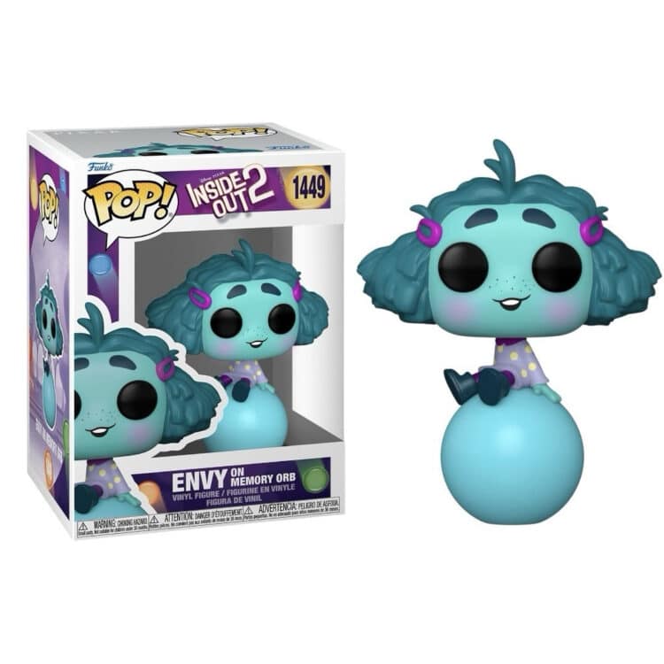 Funko Pop! Inside Out 2 (Anxiety Joy Ennui Envy Embarrassment) Vinyl Figure Set