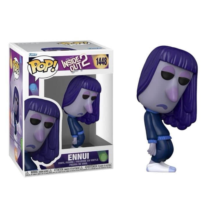 Funko Pop! Inside Out 2 (Anxiety Joy Ennui Envy Embarrassment) Vinyl Figure Set