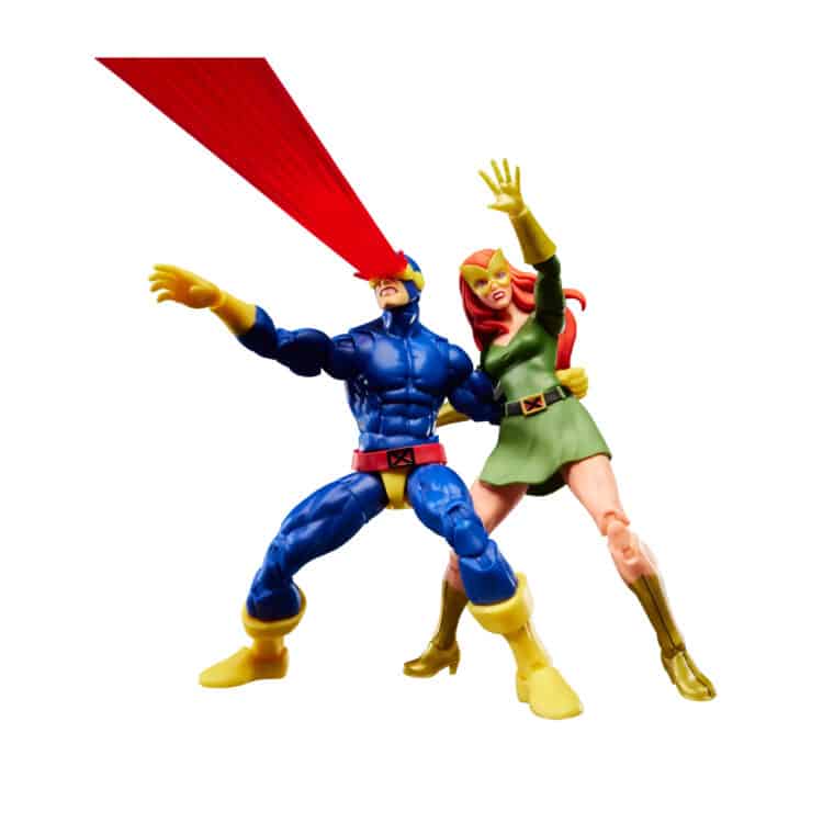 Hasbro Marvel Legends Cyclops & Jean Grey (X-Men 97) 6-Inch Action Figure 2-Pack