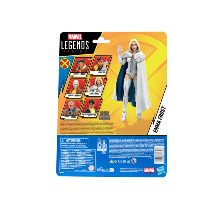 Hasbro Marvel Legends Emma Frost (X-Men 97) 6-Inch Action Figure