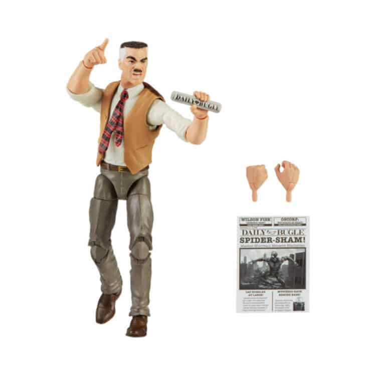 Hasbro Marvel Legends J. Jonah Jameson (Spider-Man Retro) 6-Inch Action Figure