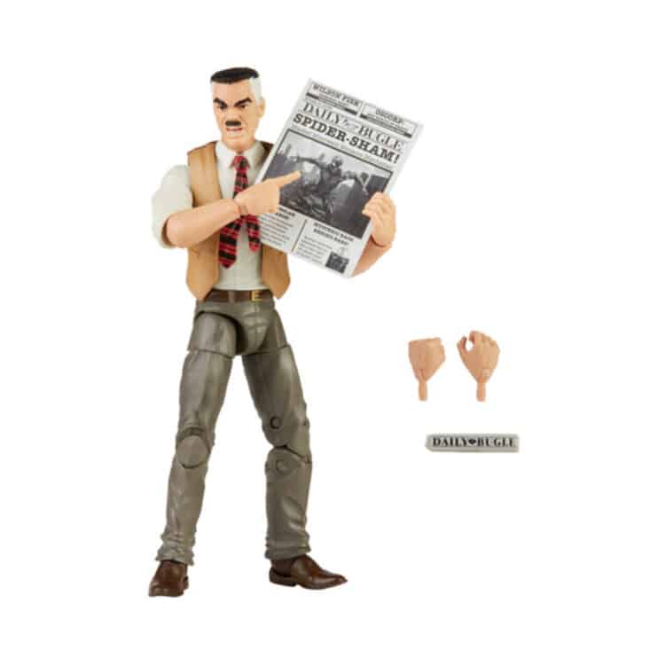 Hasbro Marvel Legends J. Jonah Jameson (Spider-Man Retro) 6-Inch Action Figure