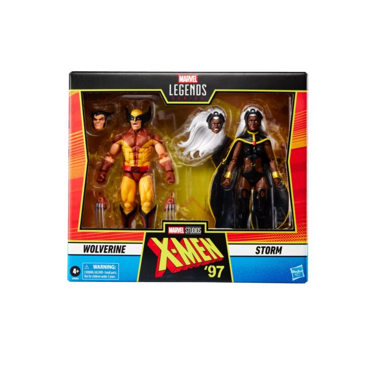 Hasbro Marvel Legends Wolverine & Storm (X-Men 97) 6-Inch Action Figure 2-Pack