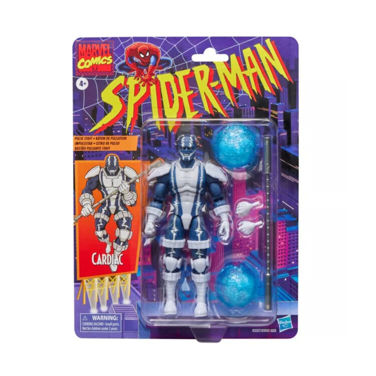 Hasbro Marvel Legends Cardiac (Spider-Man Retro) 6-Inch Action Figure