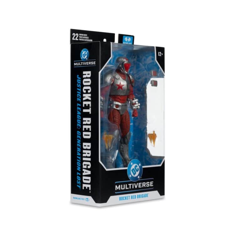 McFarlane DC Multiverse Rocket Red (Justice League: Generation Lost) 7in Figure