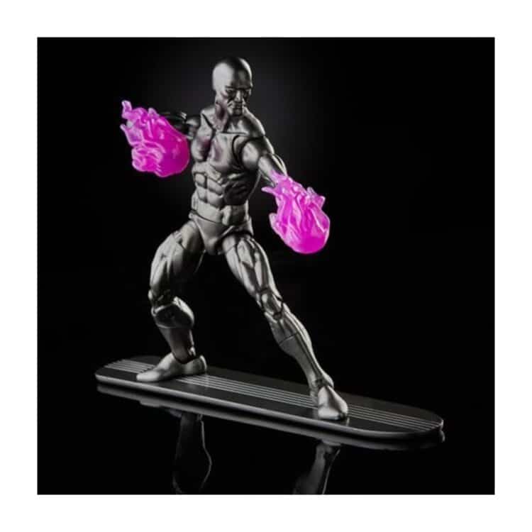 Hasbro Marvel Legends Obsidian Silver Surfer (Mjolnir) 6-in Action Figure