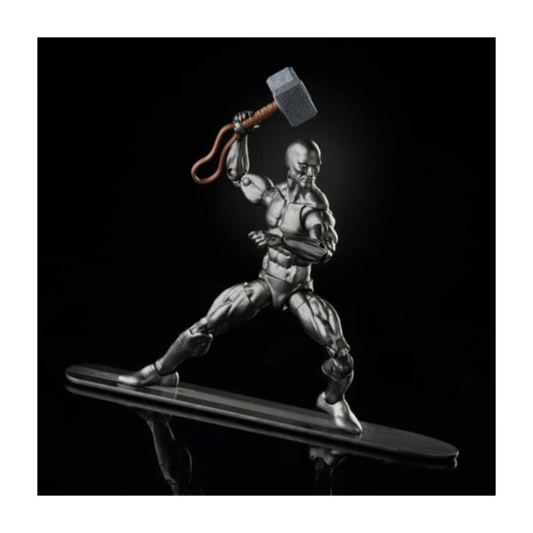 Hasbro Marvel Legends Obsidian Silver Surfer (Mjolnir) 6-in Action Figure