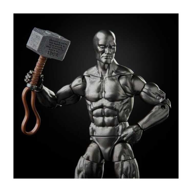 Hasbro Marvel Legends Obsidian Silver Surfer (Mjolnir) 6-in Action Figure