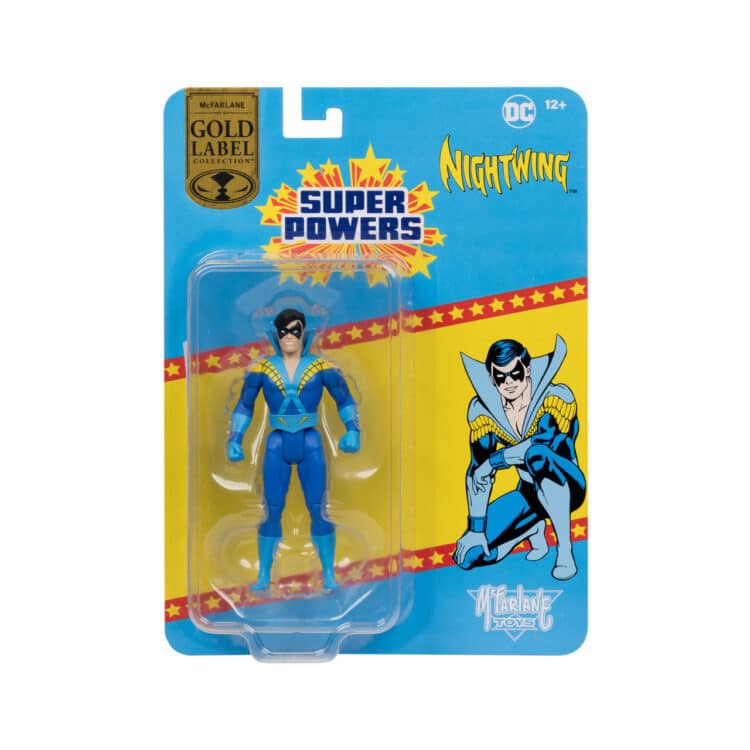 McFarlane DC Super Powers Nightwing (Gold Label) 4.5" Action Figure