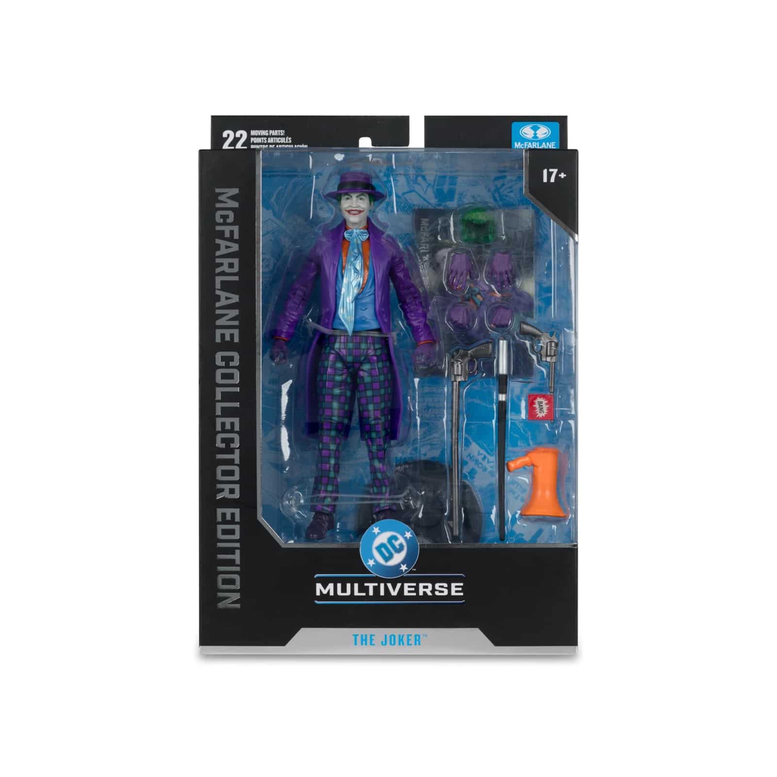 McFarlane DC Multiverse The Joker (Batman 1989) Collector #57 7-in